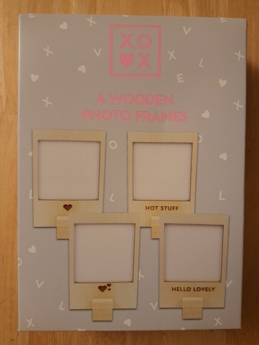 Wooden photo frames love - wooden,