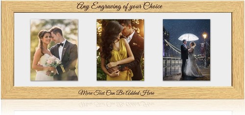 Personalised wooden photo - wooden,