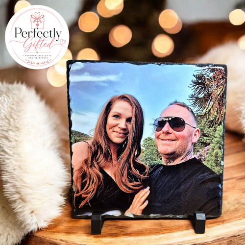 Couples photo slate gift - couples,