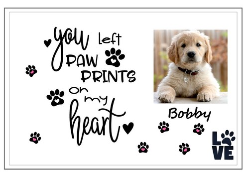 Personalised photo frames - photo,