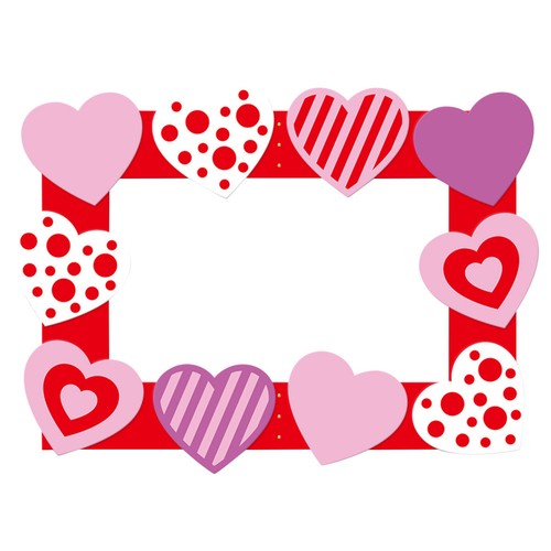 Valentine photo frame - frame, booth