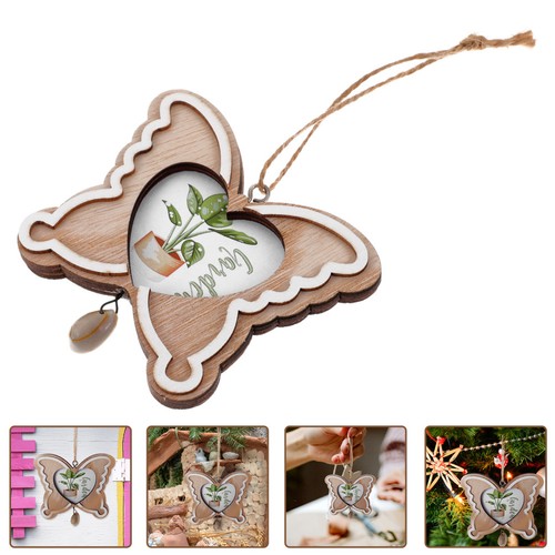 Chocolate wooden mini frame - wooden,