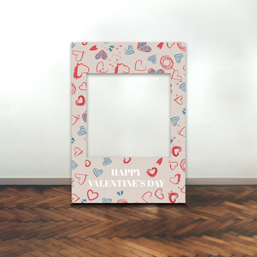 Valentines day selfie frame - day,