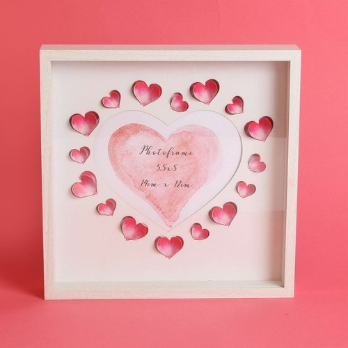 Valentine red heart petal - red,
