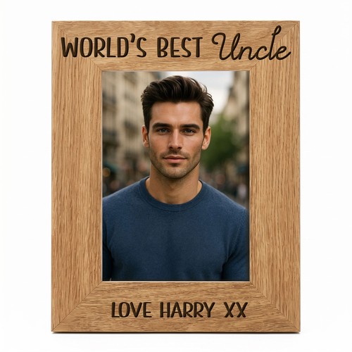 Personalised worlds best uncle - worlds,