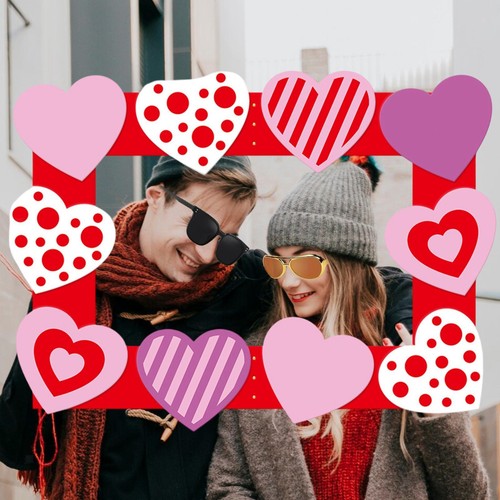 Valentine photo prop - prop, frame