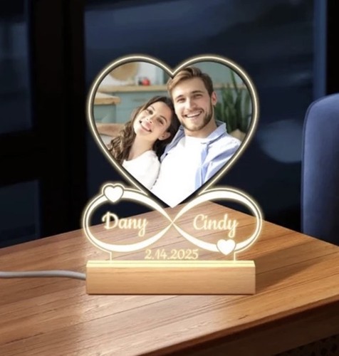 Customise acrylic photo frame - customise,