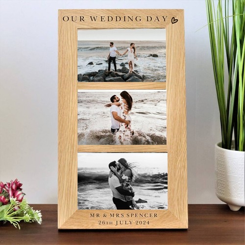 Personalised wooden photo - personalised,