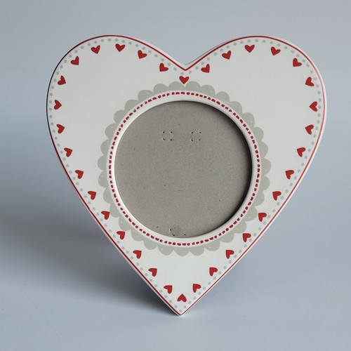 White heart shaped photo - heart,