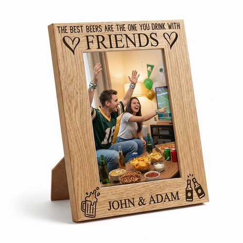 Personalized friendship wooden - friendship,
