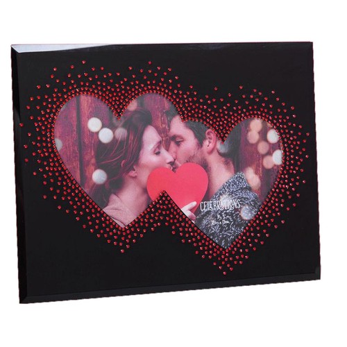 Valentine glass photo frame - photo,
