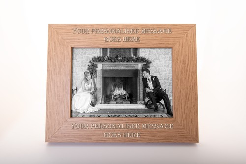 Personalised wooden photo - personalised,