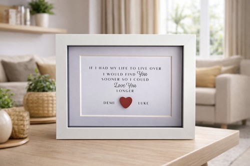 Personalised couples box - couples,